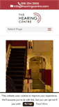 Mobile Screenshot of hearingcentre.com